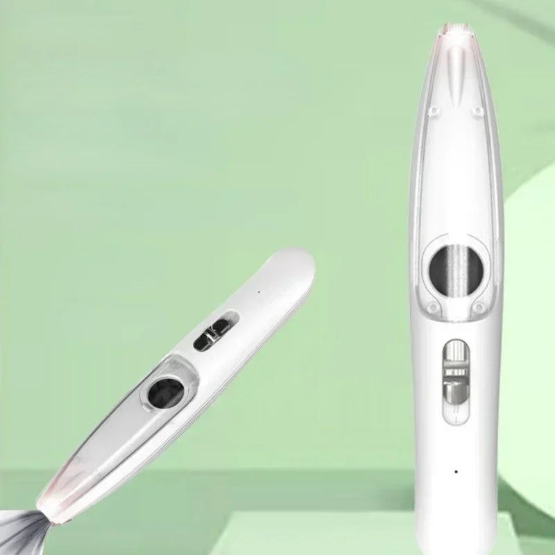 Pet Electric Hair Suction And Shaving Tool With Light For Cats And Dogs Hair Trimmer And Grooming Supplies