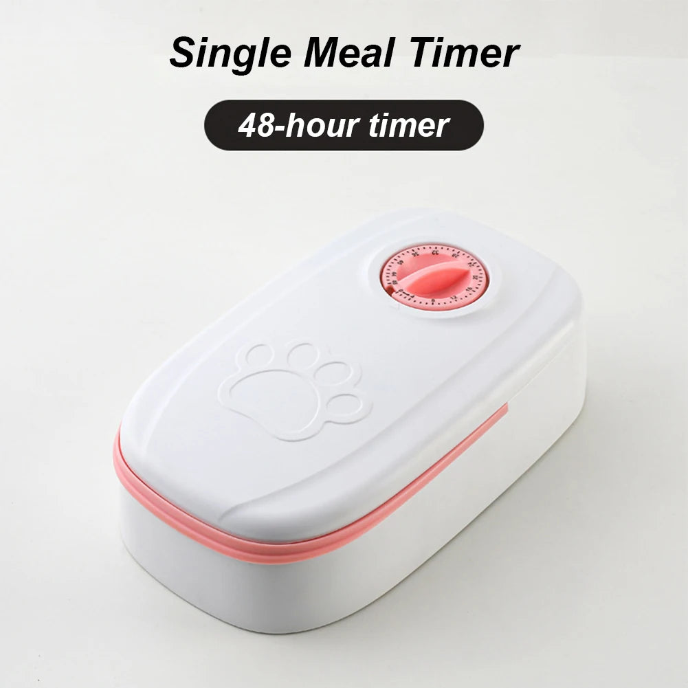 Smart Automatic Pet Feeder with Timer for Cats and Dogs Dry Food Dispenser