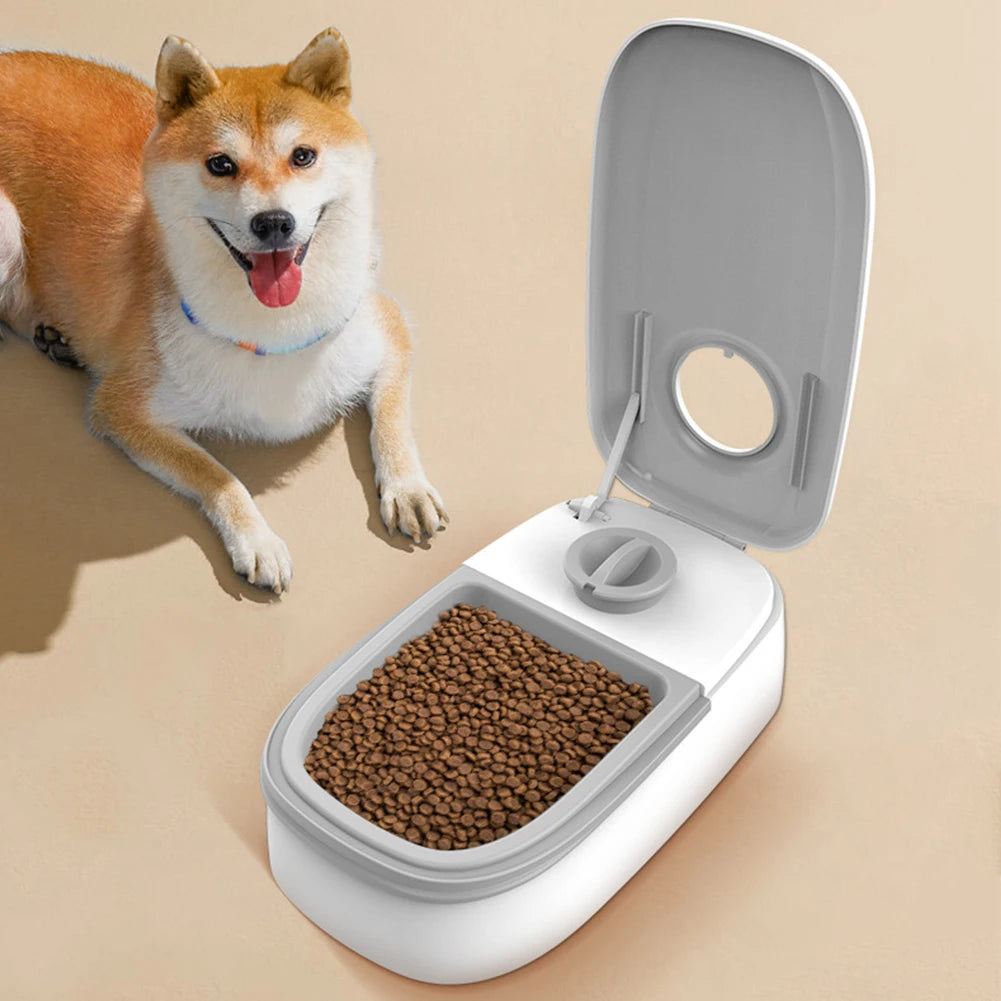 Smart Automatic Pet Feeder with Timer for Cats and Dogs Dry Food Dispenser