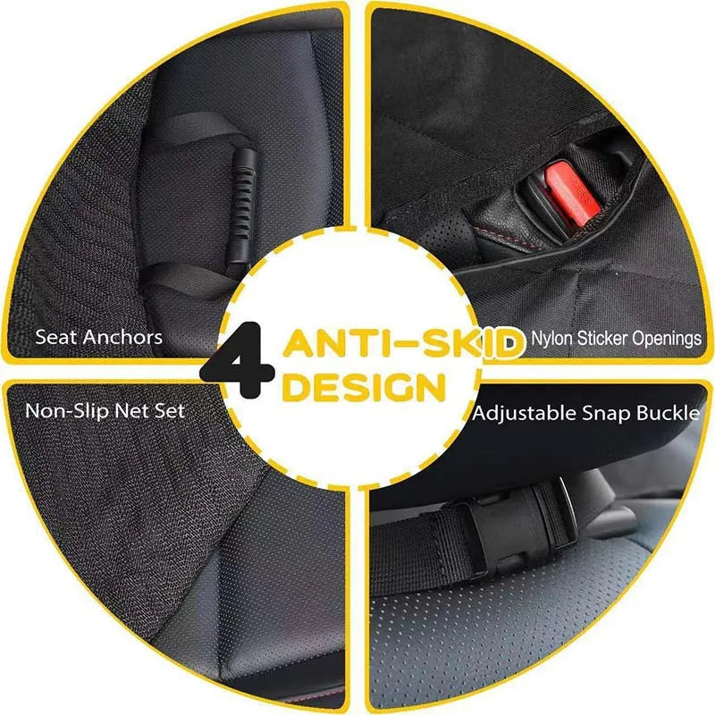 Waterproof Dog Car Seat Cover Hammock Travel Mat for Small Medium Large Dogs