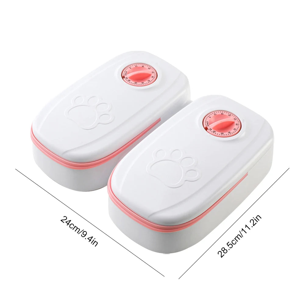 Smart Automatic Pet Feeder with Timer for Cats and Dogs Dry Food Dispenser