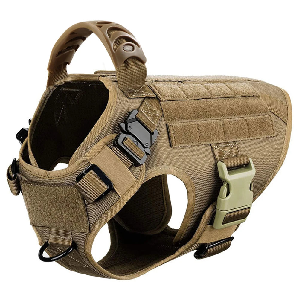 Large Dog Harness And Leash Set Training Walking Vest Dog Harness And Collar For Medium Large Dogs