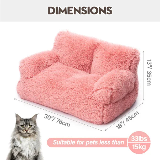 Pet Couch, Bed with Removable Washable Cover