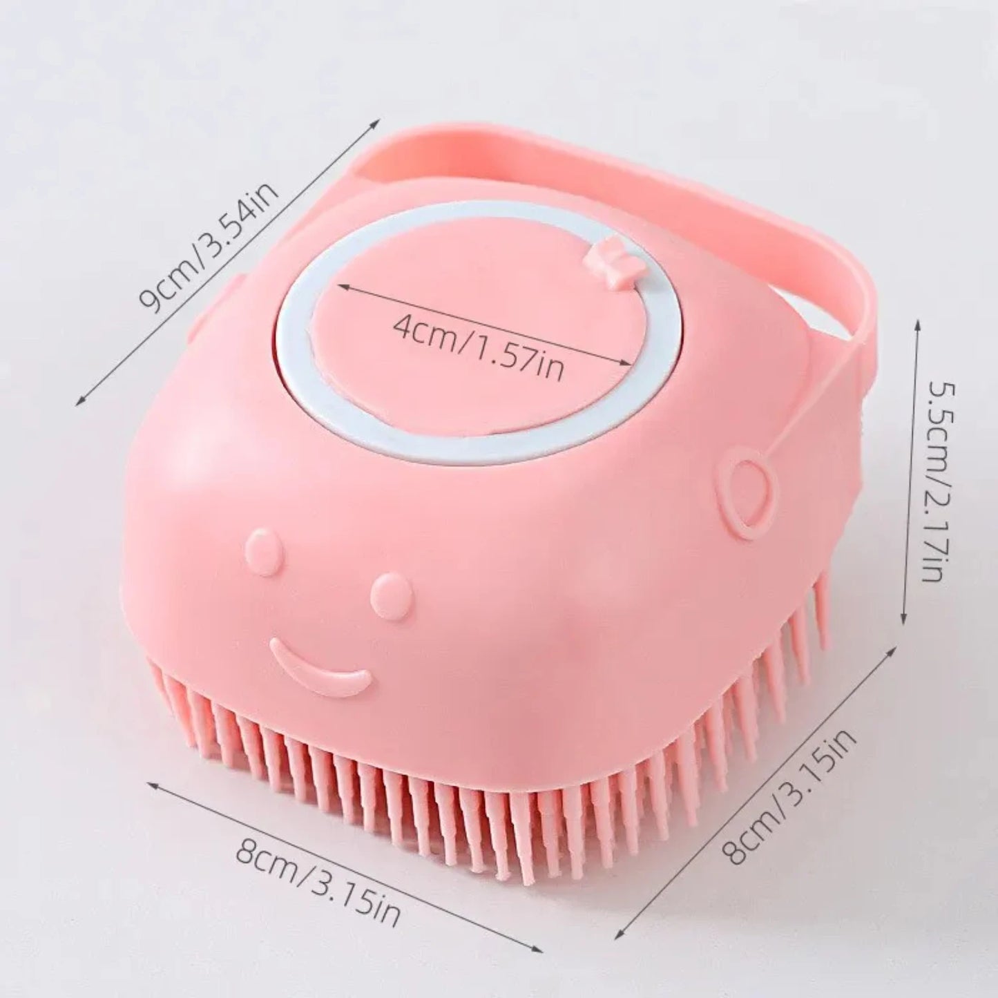 Pet Bath Brush Cleaning, Bath Massage, Large Capacity Body Wash Cats Dogs Cleaning Grooming Supplies