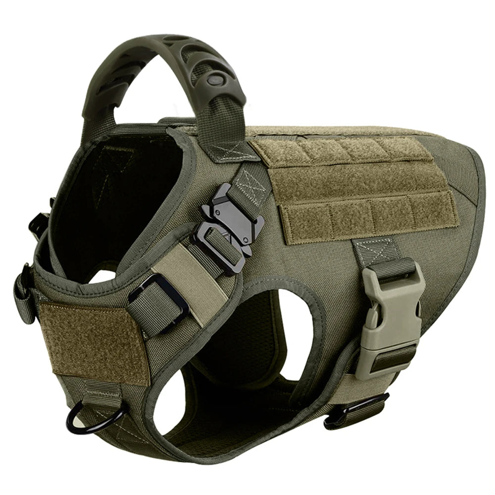 Large Dog Harness And Leash Set Training Walking Vest Dog Harness And Collar For Medium Large Dogs
