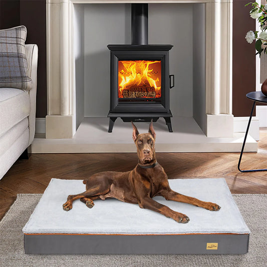 Premium Orthopedic Memory Foam Dog Bed Waterproof Oxford Cloth Available in Multiple Sizes