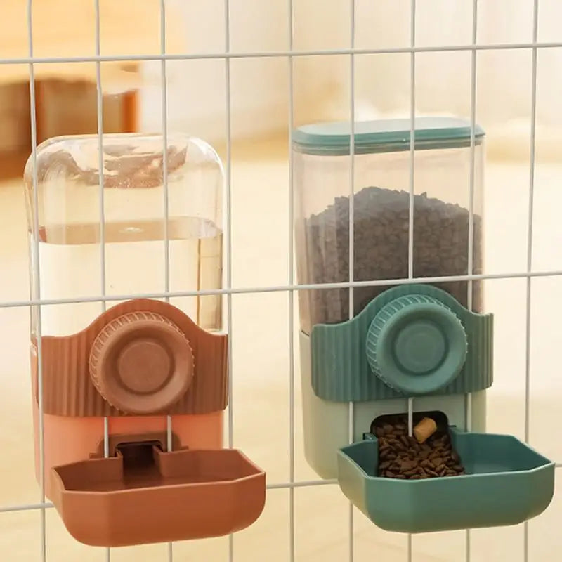 Hanging Automatic Pet Food Feeder/Water Dispensers