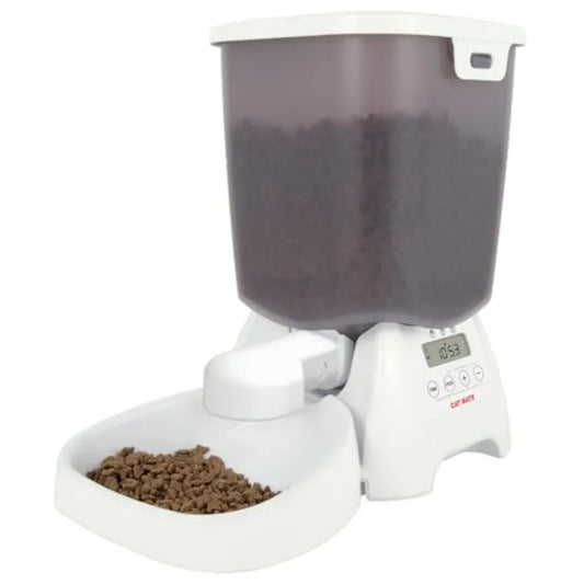 C3000 Automatic Dry Food Feeder Three Meals BPA Free Cats