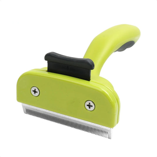 Gentle and effective pet grooming brush and clipper tool for dogs and cats