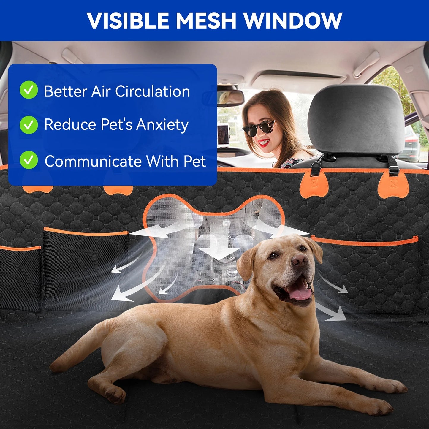 Wear-resistant Dog Car Seat Cover