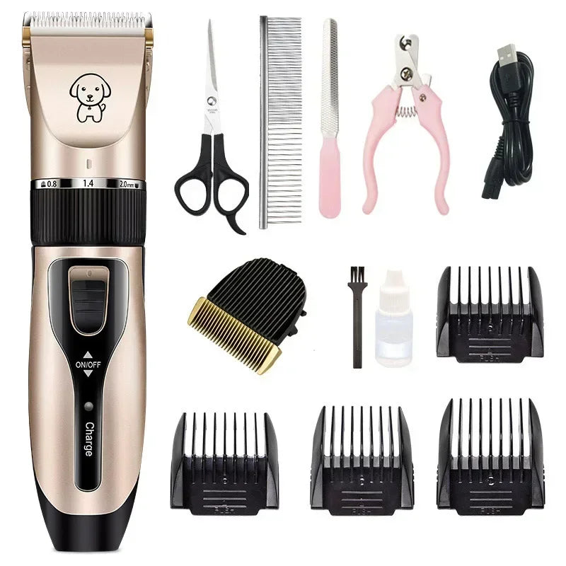 Pet Shaver Dog or Cat Shaving Hair Trimmer Clipper Rechargeable Electrical