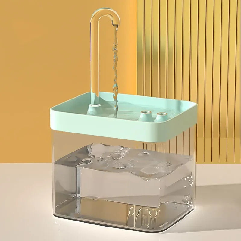 Fully Transparent 1.5L Water Fountain