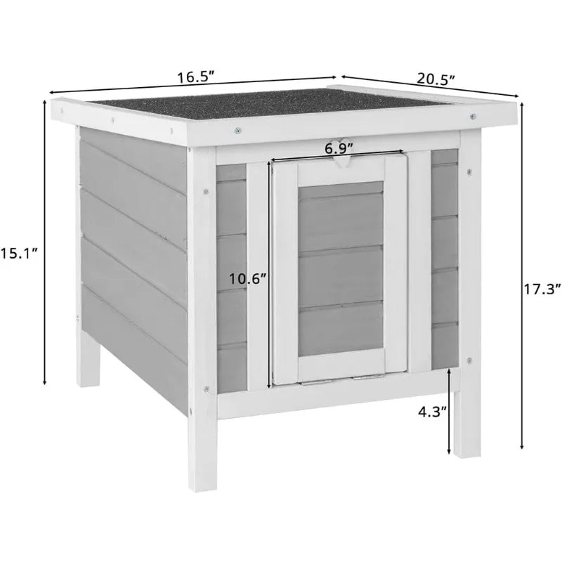 Cat House Outside, Weatherproof