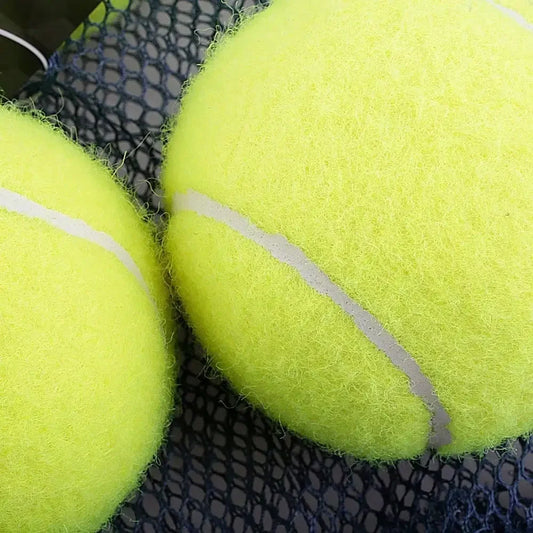 No-pressure tennis (18 balls)