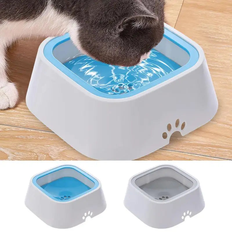 No Spilling Large Capacity  Water Dish