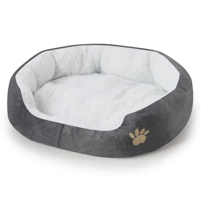Waterproof Dog Bed Large Fleece Kennel Nest Cozy 6 Colors