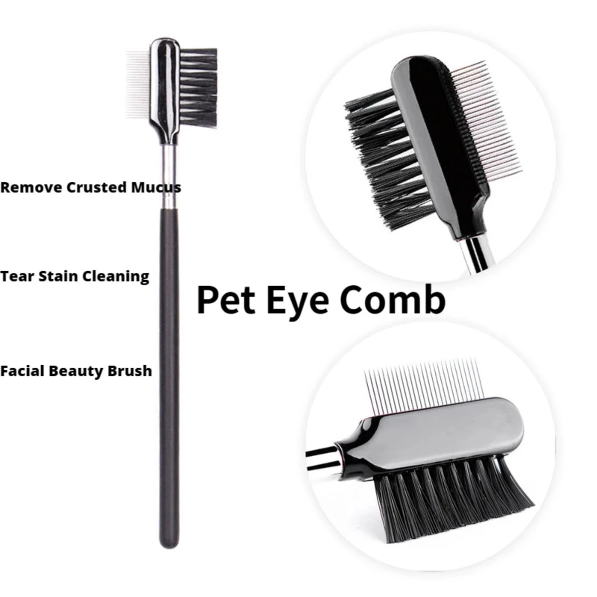 Pet Eye Comb Brush Pet Tear Stain Remover Comb