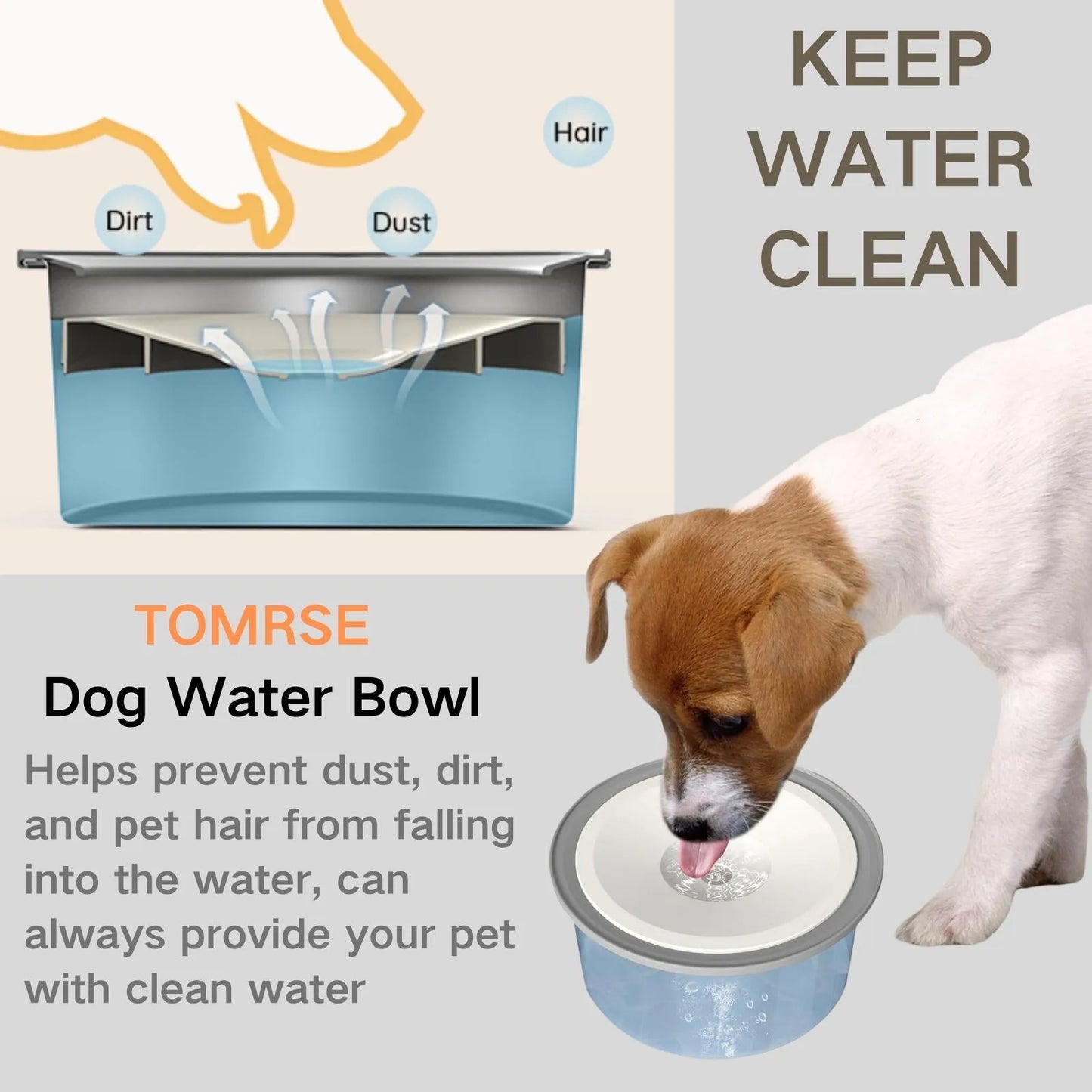 2L Floating Water Bowl