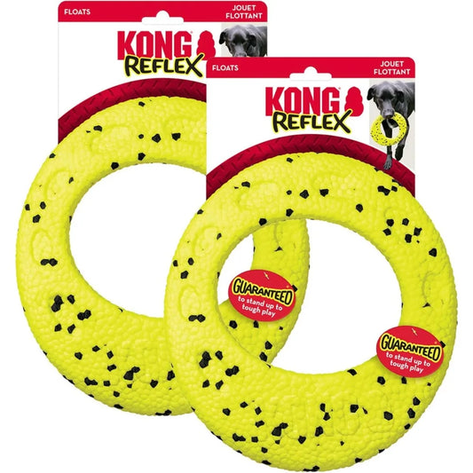 Kong Reflex Flyer Ultra Durable Dog Frisbee for Tough Fetch