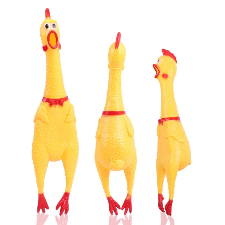 Pet supplies screaming chicken pet toys super funny screaming chicken dog toys