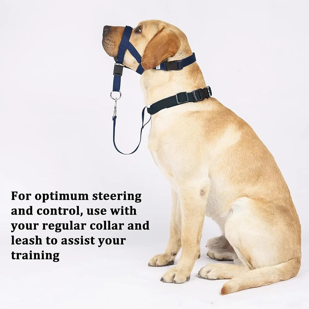 No Pull Dog Training Halter Adjustable Head Collar