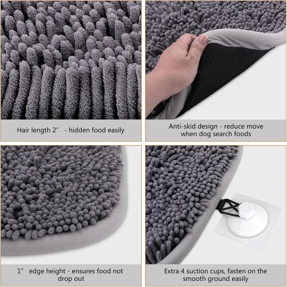 Snuffle Mat for Dogs Interactive Feeding Puzzle Foraging Toy