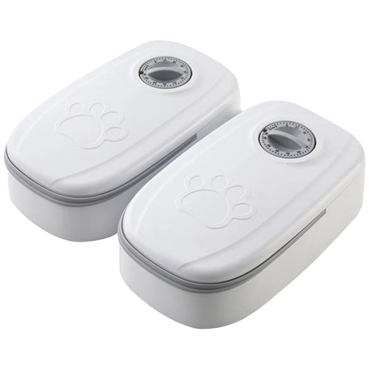 Smart Automatic Pet Feeder with Timer for Cats and Dogs Dry Food Dispenser