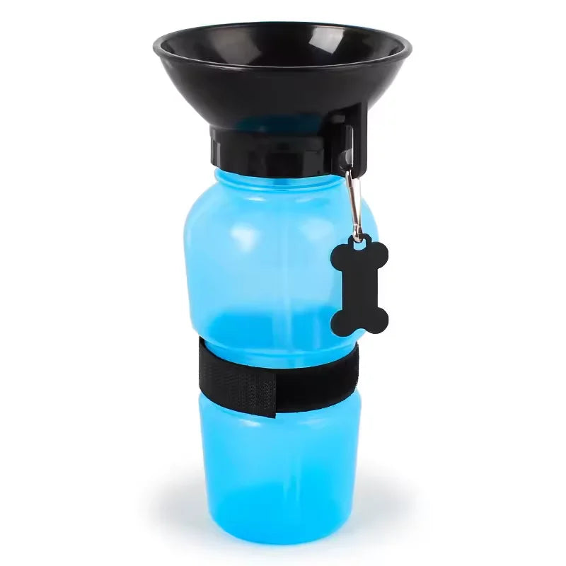 500ml Portable Pet Water Bottle Squeeze Travel Cup For Dogs And Cats