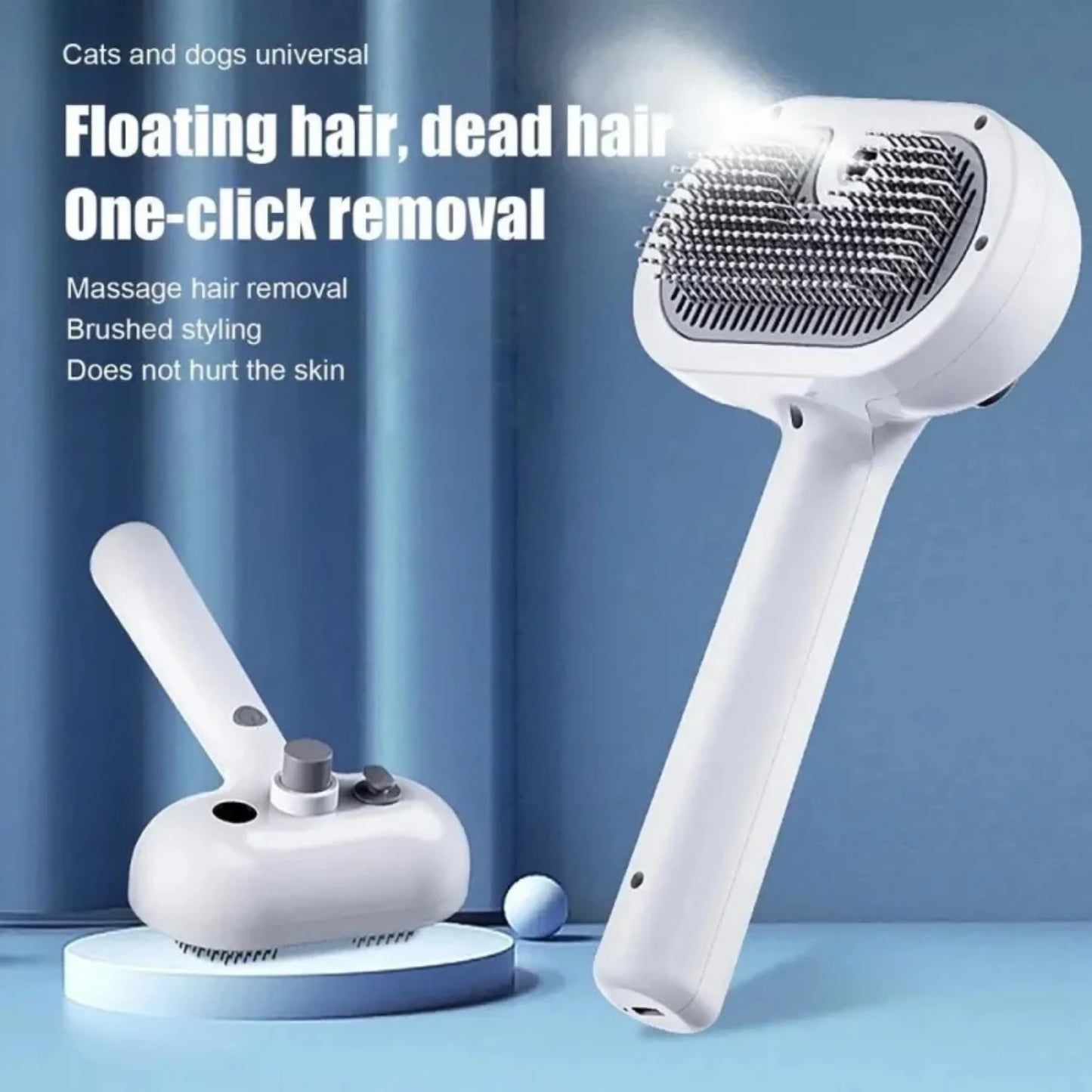 Pet Spray Grooming Comb Remove Floating Hair Fluffs Hair Grooming Styling Prevents Static Electricity