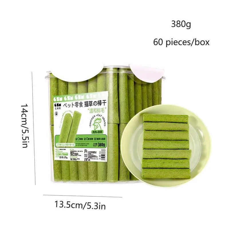 Cat Grass Sticks For Indoor Cats Molar Indoor Teeth Grinding Grass Chew Toy