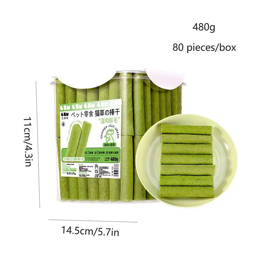 Cat Grass Sticks For Indoor Cats Molar Indoor Teeth Grinding Grass Chew Toy