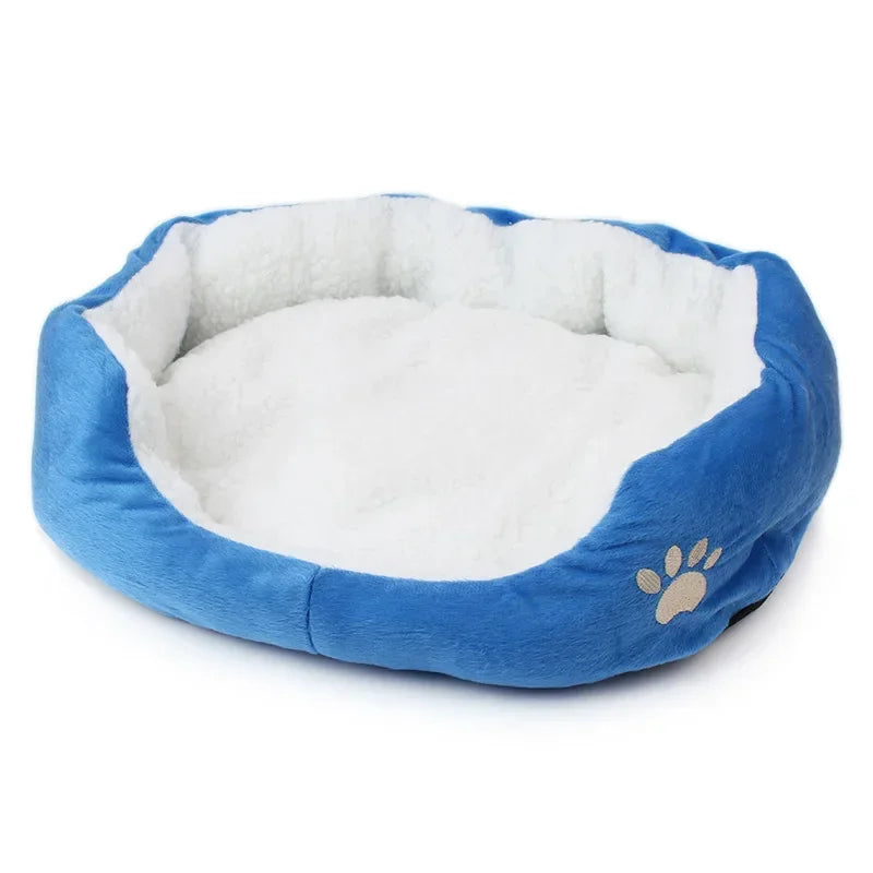 Waterproof Dog Bed Large Fleece Kennel Nest Cozy 6 Colors