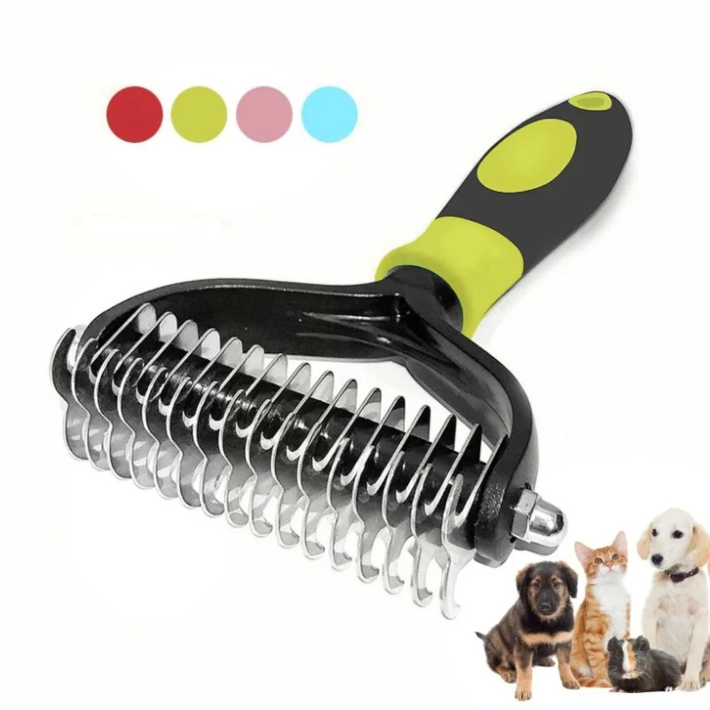 Pet Hair Remover Brush Stainless Steel