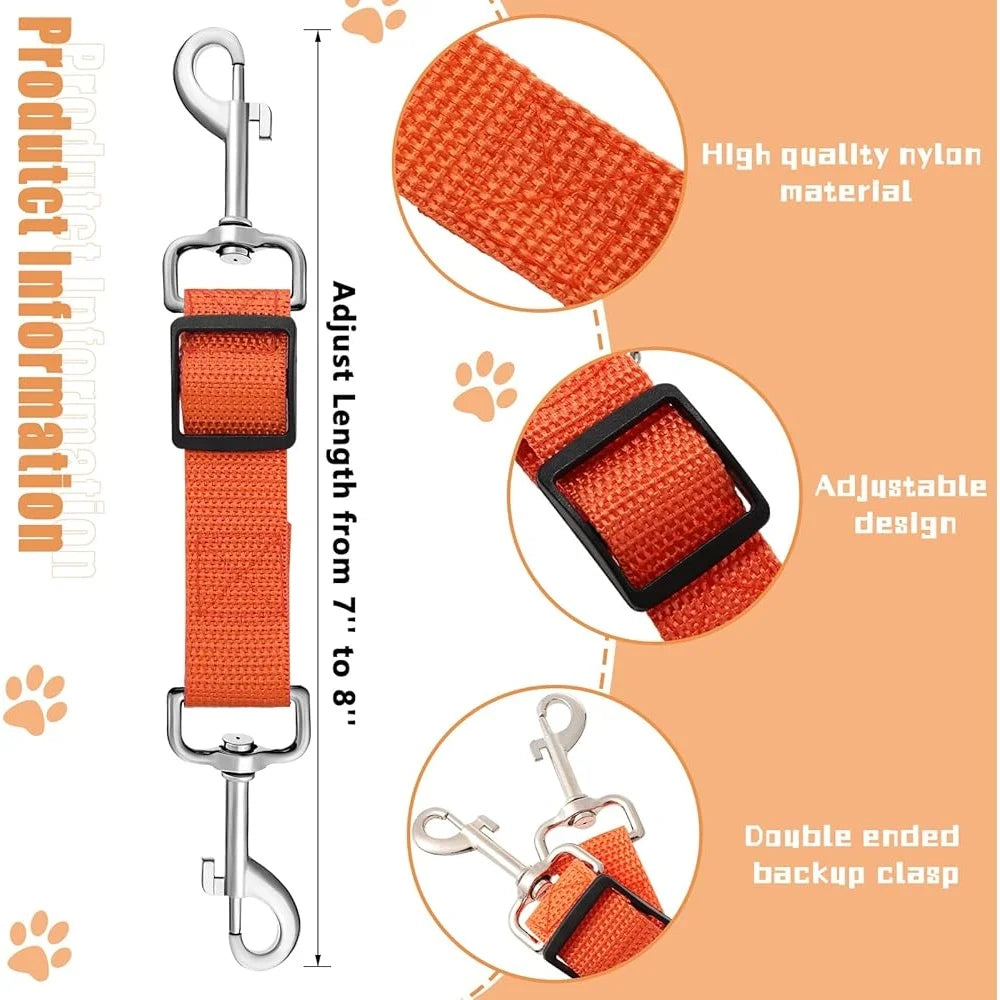 8 Pack Dog Collar Safety Clips Prong Harness