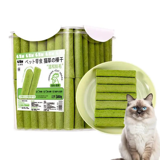 Cat Grass Sticks For Indoor Cats Molar Indoor Teeth Grinding Grass Chew Toy